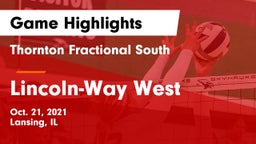 Thornton Fractional South  vs Lincoln-Way West  Game Highlights - Oct. 21, 2021