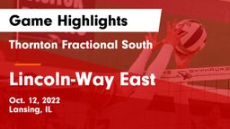 Thornton Fractional South  vs Lincoln-Way East  Game Highlights - Oct. 12, 2022
