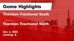 Thornton Fractional South  vs Thornton Fractional North  Game Highlights - Oct. 4, 2023