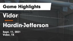Vidor  vs Hardin-Jefferson Game Highlights - Sept. 11, 2021