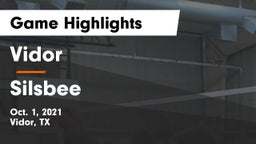 Vidor  vs Silsbee  Game Highlights - Oct. 1, 2021