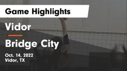 Vidor  vs Bridge City  Game Highlights - Oct. 14, 2022