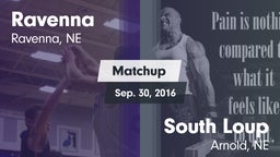 Matchup: Ravenna High vs. South Loup  2016