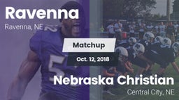 Matchup: Ravenna High vs. Nebraska Christian  2018