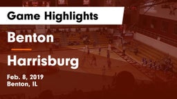 Benton  vs Harrisburg  Game Highlights - Feb. 8, 2019