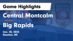 Central Montcalm  vs Big Rapids  Game Highlights - Jan. 20, 2023