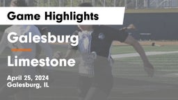 Galesburg  vs Limestone  Game Highlights - April 25, 2024