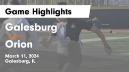 Galesburg  vs Orion  Game Highlights - March 11, 2024
