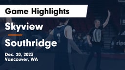 Skyview  vs Southridge  Game Highlights - Dec. 20, 2023