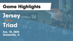 Jersey  vs Triad  Game Highlights - Jan. 10, 2020