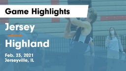 Jersey  vs Highland  Game Highlights - Feb. 23, 2021