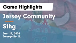 Jersey Community  vs Sfhg Game Highlights - Jan. 12, 2024