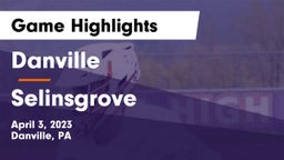 Danville  vs Selinsgrove  Game Highlights - April 3, 2023