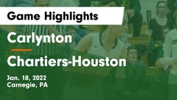 Carlynton  vs Chartiers-Houston  Game Highlights - Jan. 18, 2022