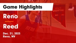 Reno  vs Reed  Game Highlights - Dec. 21, 2023