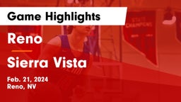 Reno  vs Sierra Vista  Game Highlights - Feb. 21, 2024