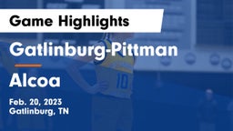 Gatlinburg-Pittman  vs Alcoa  Game Highlights - Feb. 20, 2023