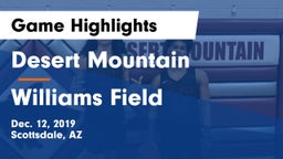 Desert Mountain  vs Williams Field  Game Highlights - Dec. 12, 2019