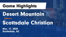 Desert Mountain  vs Scottsdale Christian Game Highlights - Nov. 17, 2020