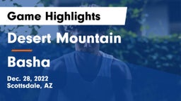 Desert Mountain  vs Basha  Game Highlights - Dec. 28, 2022