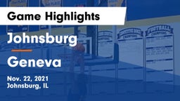Johnsburg  vs Geneva  Game Highlights - Nov. 22, 2021