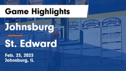 Johnsburg  vs St. Edward  Game Highlights - Feb. 23, 2023