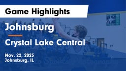 Johnsburg  vs Crystal Lake Central  Game Highlights - Nov. 22, 2023