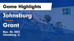 Johnsburg  vs Grant  Game Highlights - Nov. 30, 2023