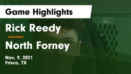 Rick Reedy  vs North Forney  Game Highlights - Nov. 9, 2021