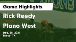 Rick Reedy  vs Plano West  Game Highlights - Dec. 28, 2021
