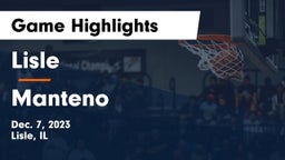 Lisle  vs Manteno  Game Highlights - Dec. 7, 2023