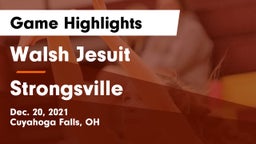 Walsh Jesuit  vs Strongsville  Game Highlights - Dec. 20, 2021