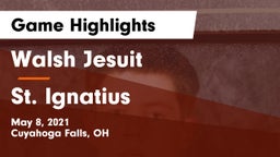 Walsh Jesuit  vs St. Ignatius  Game Highlights - May 8, 2021