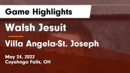 Walsh Jesuit  vs Villa Angela-St. Joseph  Game Highlights - May 24, 2022