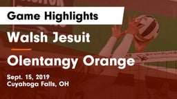 Walsh Jesuit  vs Olentangy Orange  Game Highlights - Sept. 15, 2019