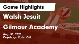 Walsh Jesuit  vs Gilmour Academy  Game Highlights - Aug. 31, 2023