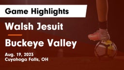 Walsh Jesuit  vs Buckeye Valley  Game Highlights - Aug. 19, 2023