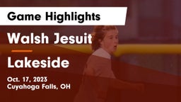 Walsh Jesuit  vs Lakeside  Game Highlights - Oct. 17, 2023