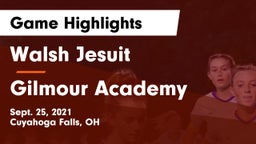 Walsh Jesuit  vs Gilmour Academy Game Highlights - Sept. 25, 2021