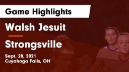 Walsh Jesuit  vs Strongsville  Game Highlights - Sept. 28, 2021