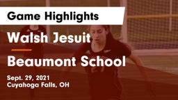 Walsh Jesuit  vs Beaumont School Game Highlights - Sept. 29, 2021