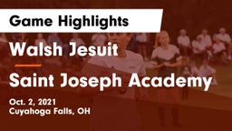 Walsh Jesuit  vs Saint Joseph Academy Game Highlights - Oct. 2, 2021