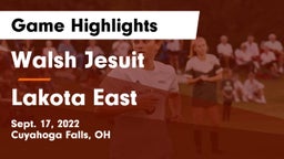 Walsh Jesuit  vs Lakota East  Game Highlights - Sept. 17, 2022