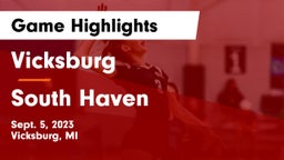 Vicksburg  vs South Haven  Game Highlights - Sept. 5, 2023