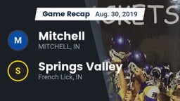 Recap: Mitchell  vs. Springs Valley  2019