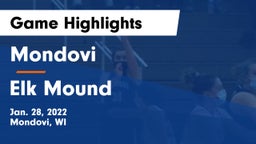 Mondovi  vs Elk Mound  Game Highlights - Jan. 28, 2022