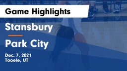Stansbury  vs Park City  Game Highlights - Dec. 7, 2021