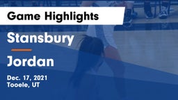 Stansbury  vs Jordan  Game Highlights - Dec. 17, 2021