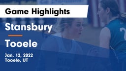 Stansbury  vs Tooele  Game Highlights - Jan. 12, 2022