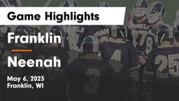 Franklin  vs Neenah  Game Highlights - May 6, 2023
